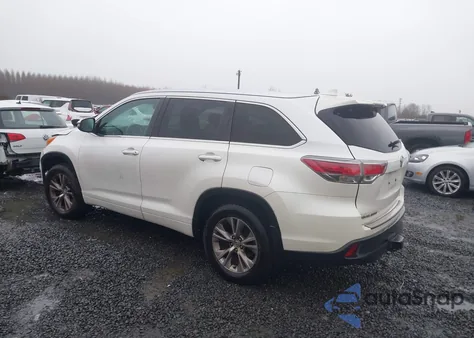 2014 Toyota Highlander Xle V6 из США, поврежденный, VIN 5TDJKRFH4ES014438